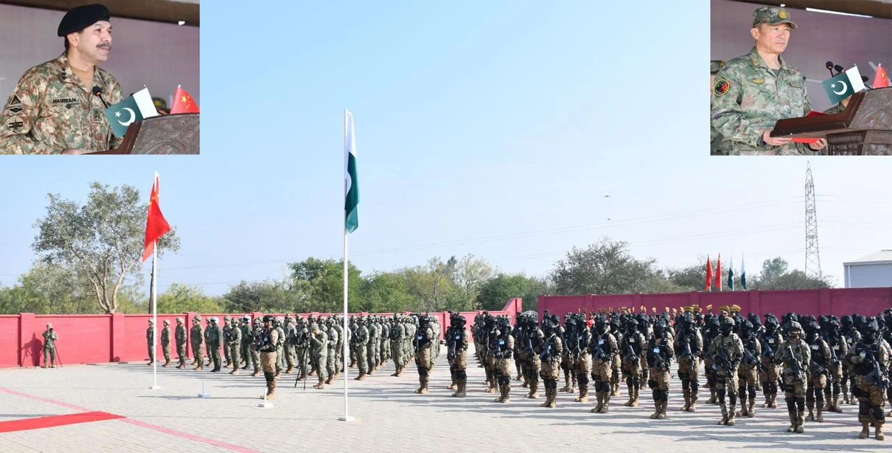 Pakistan, China joint military exercise